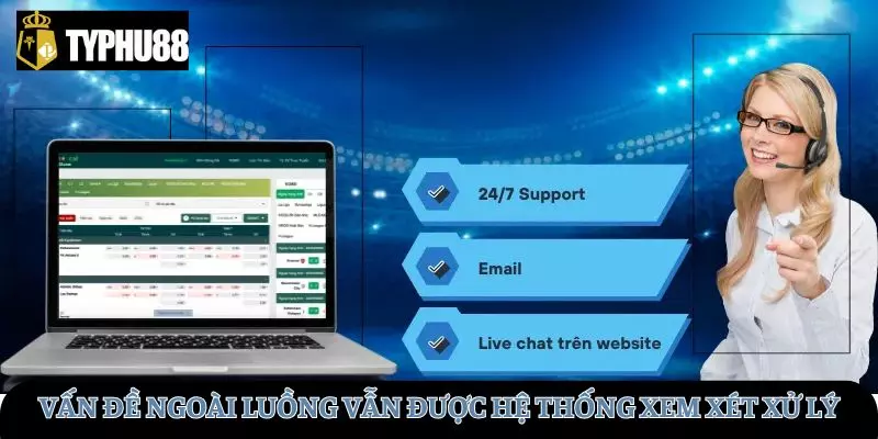 Các vấn đề ngoài luồng vẫn được hệ thống xem xét xử lý