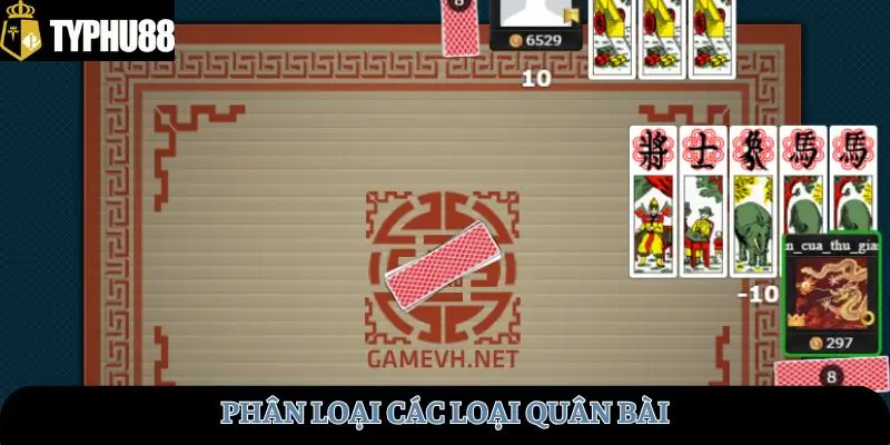 Phân loại các loại quân bài
