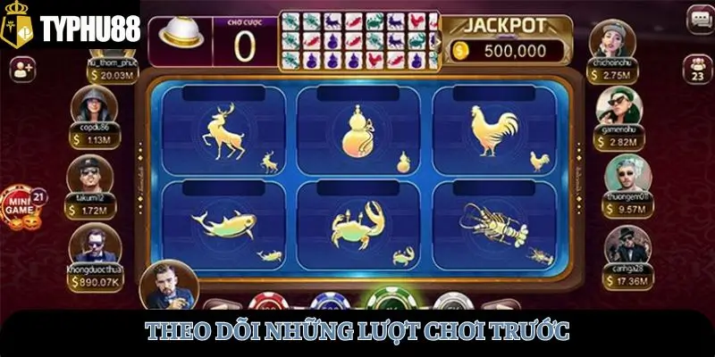 Theo dõi những lượt chơi trước